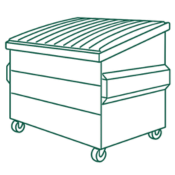 3-Yard Dumpster