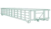 Lowboy Dumpster